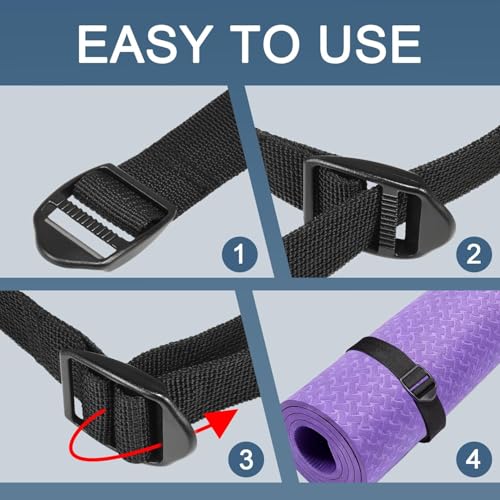 20pcs Ladder Lock Slider Buckles, Black Plastic Belt Buckle, 15-50mm Multi-Size Pack for Outdoor Backpack Gear - size: Webbing Size 20mm