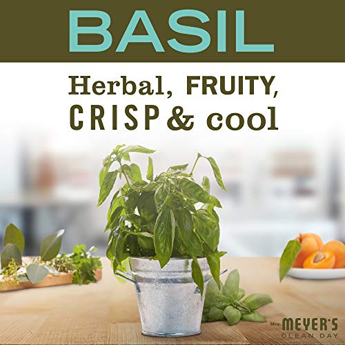 MRS. MEYER'S CLEAN DAY All-Purpose Cleaner Spray, Basil, 16 fl. oz, (Pack of 2) - size: 16 Fl Oz (Pack of 2)