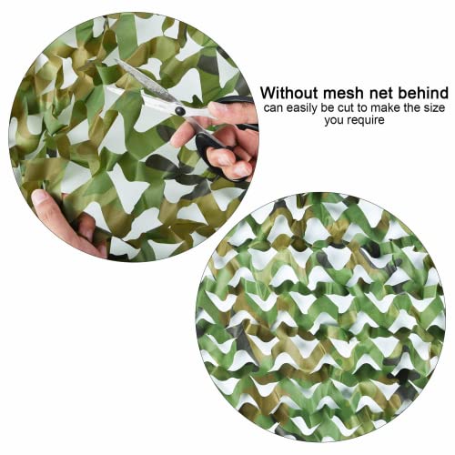 Camo Netting, Camouflage Netting Bulk Roll for Hunting Military Army Party Decoration Sunshade - color: Woodland Camo, size: 1.5 x 6 m (‎5 x 19.68 ft)