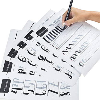 Tombow 56190 Beginner Lettering Set. Includes Essential Tools to Start Hand Lettering - style: Beginner Lettering Set