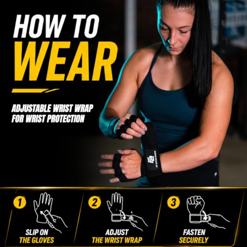 Fit Active Sports Gym Workout Gloves for Men Women Weight Lifting - size: X-Small