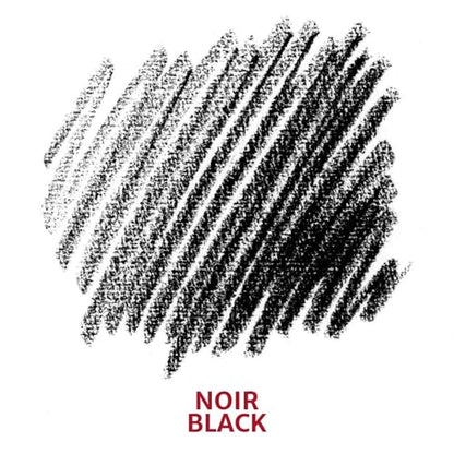 Conté à Paris 12 Count 2B Sketching Crayons Set, Black | Extra Dark Mark Making, Rich Tonal Range, Excellent For Dramatic Contrast, Figure Studies And Rendering - style: 12 Count - Black 2B