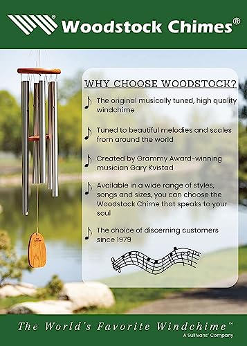 Woodstock Wind Chimes Zenergy Quintet Hand Bell Chime, 5 Tone 8.5 - Inch, Bell Percussion Instrument for Meditation, Yoga, Classrooms, Offices, Great for Awareness, Relaxation (ZENERGY5) - size: 8.5"