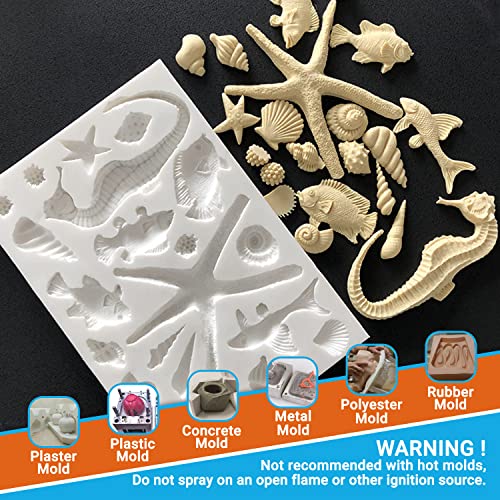 Adhesive Guru Non Silicone Epoxy Mold Release Spray (6.76 fl oz), Silicone-Free Release Agent Aerosol Spray for Epoxy Resin Molds, 1 Pack - color: 6.76 fl oz, size: 1 Pack