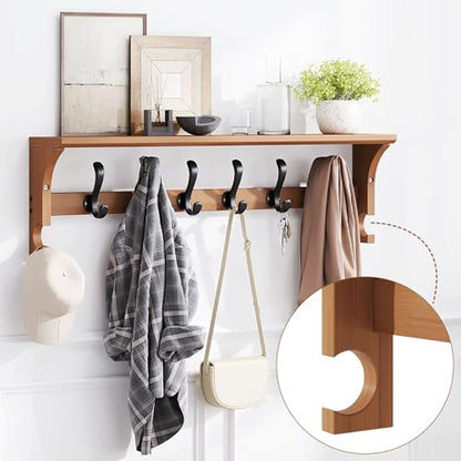 PETKABOO 39.4" Bamboo Shoe Rack Bench with Coat Rack, 3-Tier Entryway Bench with Thick Cushion, Flip-Top & Side Baskets, Holds Up to 550 LBS for Hallway, Living Room, Bedroom - color: 39.4" with Hook