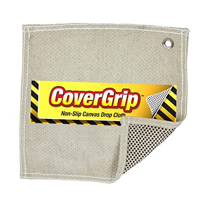 8 oz Canvas Safety Drop Cloth, 3.5' x 12' - size: 3.5X12, style: 8 oz