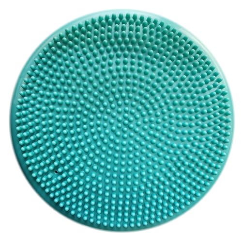 AppleRound Stability Cushion + Pilates Ball, 1 of Air Stability Wobble Cushion Bundle with 1 of 9-inch Pilates Ball - Pump Included