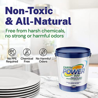 Earth Power Hypochlorous Acid 500 PPM Multipurpose Cleaner – 5 Gallon - style: 5 Gallons