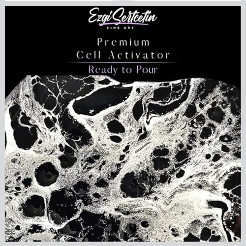 Premium Cell Activator | Ready to Pour | Create Perfect and Unique Cells in Your Painting Works | 4oz by Volume (Rouge Red) - color: Rouge Red