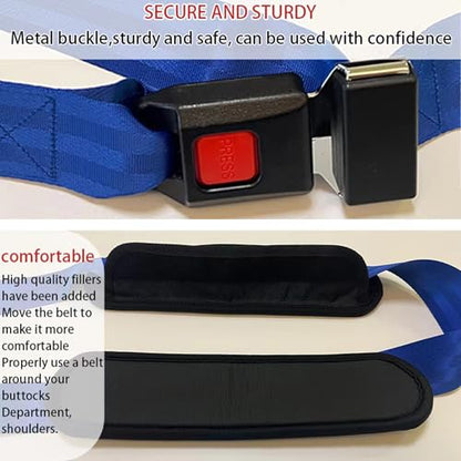 Mobilization Belt - Physical Therapy Belt Used for Physical Therapy ，Rehabilitation, and Manual Therapy Belt ;Mobilization Belt Physical Therapy- Highly Recommended by Physical Therapists - color: Blue
