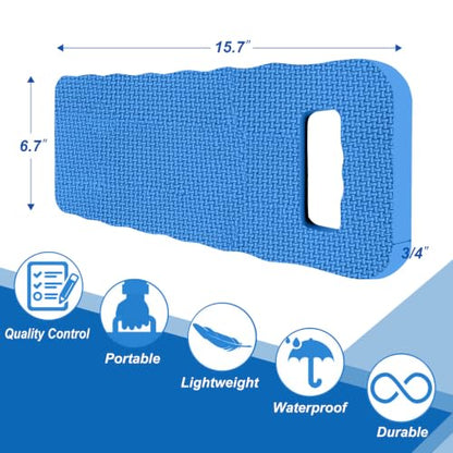 Altdorff Thick Kneeling Pad 2 Pack, Waterproof, Comfortable Garden Kneeling Pads Stain Resistant, Multi-Functional Kneeler Pad for Gardening, Baby Bath, Yoga, Praying and Exercise (Blue) - color: Blue