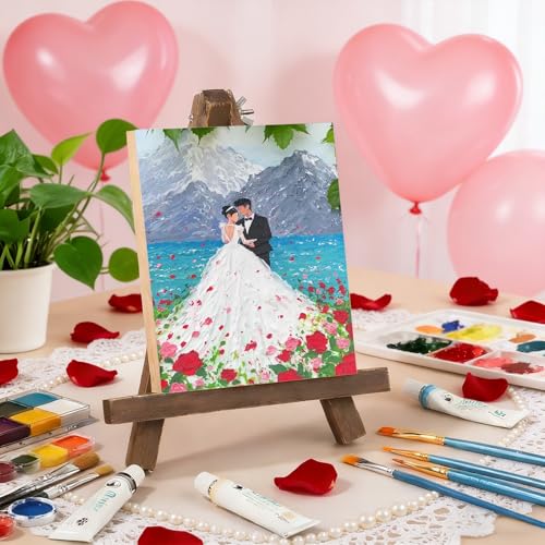 5 Pack 12x16 Inch Unfinished Square Wood Panels for DIY Painting Crafts | Blank Wood Canvas Frames for Oil Paint Pouring & Valentine Halloween Xmas Decor - size: 12"×16" 5 Pack