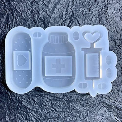 Silicone Shaker Mold Quicksand Epoxy Resin Casting Shaker Mould for Crafts