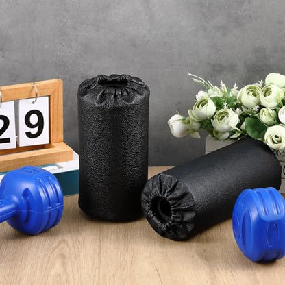Hollowfly 4 Pcs Foam Foot Pads Foam Roller Pad Replacement for Weight Bench Inversion Table and Gym Exercise Equipments(8 x 3.5 x 0.8 Inches) - size: 8 x 3.5 x 0.8 Inch