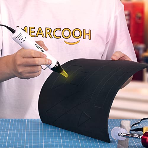 2-Pack Black Eva Foam Sheets roll, Premium eva Craft Foam 5mm Thick, 13.9" x 59", High Density 86kg/m3 for Halloween Cosplay Costume, Crafts, DIY Projects by MEARCOOH - color: 2PCS:Black, size: Thickness-5mm