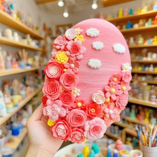 Air Dry Clay Lightweight, Flexible Modeling Clay for Adults Arts and Crafts | Professional & Moldable, Soft & No-Stick, Polymer Clay for Sculpting, Molding,Anime Figures,Making Costumes,DIY Projects - color: Pink