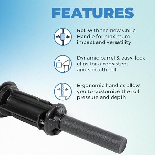 Chirp Focus Muscle Roller Handle for 4" Focus Wheel, 15.5" - style: Muscle Roller Handle Only