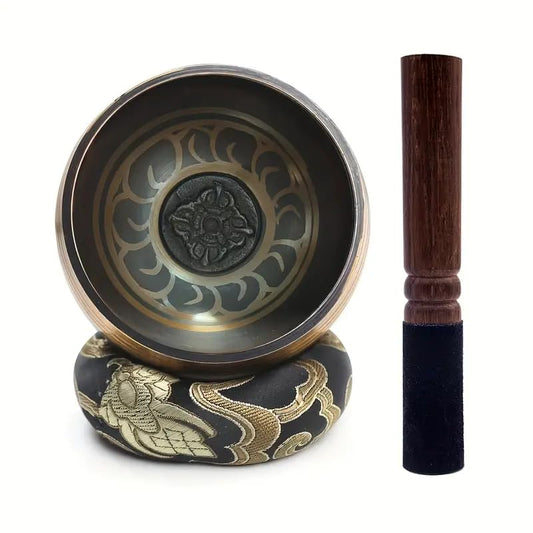 singing bowl (Black 3.15 inch set) - color: Black 3.15 inch set