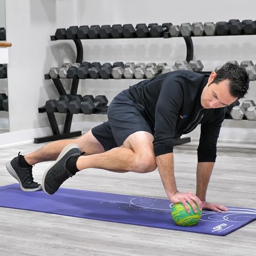 OPTP Posture Ball – Foam Mobility and Massage Ball, Green, 6" | Foam roller ball for massage, physical therapy & exercise, Mobility ball to release muscle tension & improve alignment - size: 6-Inch