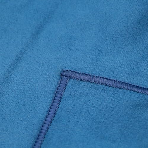 Eunzel Hot Yoga Towel Non Slip Yoga Mat Towel Non-Slip Sweat Absorbent Microfiber Towel for Hot Yoga, Pilates and Workout 72" x 26.5", Navy - color: Navy