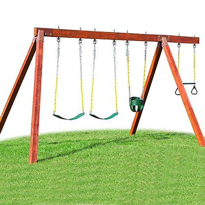 Dolibest Set of 2 Permanent Antirust Stainless Steel 304 Heavy Duty Swing Hangers, 1800LB Capacity, Wood and Steel Beam Yoga Hammock Chair Punching Bag Porch Swing Sets,180° Swing, 7.67‘’ - color: Silver 7.67'' 2 Pack