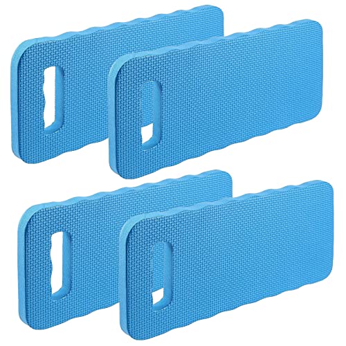 YWSHF 4 PCS Garden Kneeling Pad,Knee Mat Waterproof Foam Knee Pads for Gardening,Cleaning,Baby Bath,Yoga,Praying and Exercise 15.745'' x 7.09'' x 0.79'' Blue - color: Blue-4 PCS