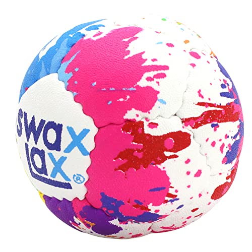 SWAX LAX Lacrosse Training Ball - Indoor Outdoor Practice Less Bounce & Rebounds - color: Multicolor