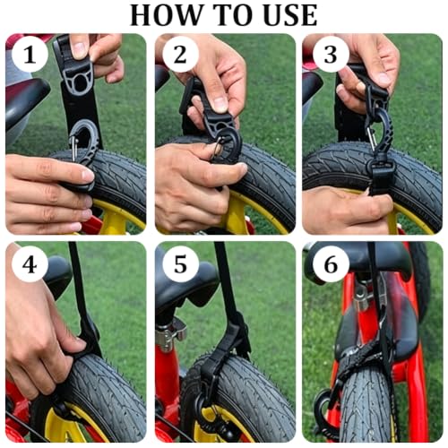 GORGECRAFT Black Scooter Padded Shoulder Strap 61 Inch to 98.4 Inch Adjustable Beach Chair Carry Strap with Plastic Buckle for Balance Bikes Foldable Fishing Seat Yoga Mat Outdoor Convenient Carrying