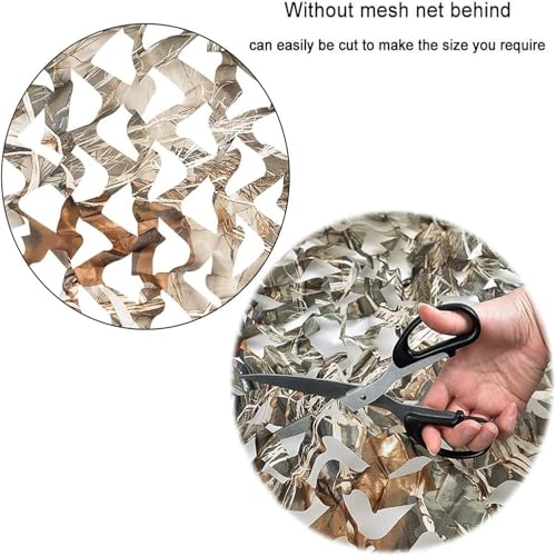Camo Netting, Camouflage Netting, Hunting Blind Camo Net, Army Party Decorations, Sunshade Fence Nets, Lightweight, Bulk Roll, Mesh, Great for Camping, Shooting, Photograph, Car Cover, Outdoor - color: Dry Grass, size: 10ftx10ft