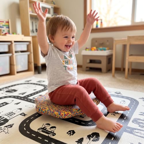 EPP Balance Board Kids for Stepping Stones for Kids - color: yellow