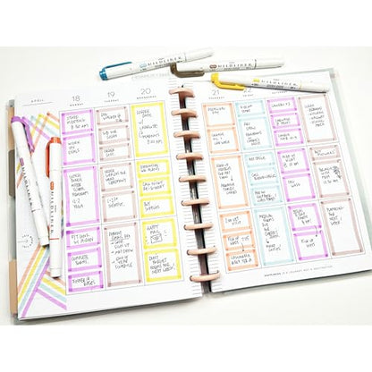 Zebra Pen MILDLINER No Bleed Highlighter, Warm Colors, Dual Tip, 5-Pack - color: Warm