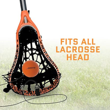 ACELETIQS Lacrosse Rebounder Training Ball with String – Solo Practice Lax Ball for Passing, Catching, Stick Work & Compatible with All Lacrosse Sticks – Ideal Trainer for All Ages and Skill Levels - size: Classic