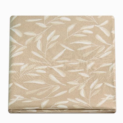 ZonLi 100% Cotton Futon Mattress Cover with Zipper Full Size Washable - color: Beige, size: Full