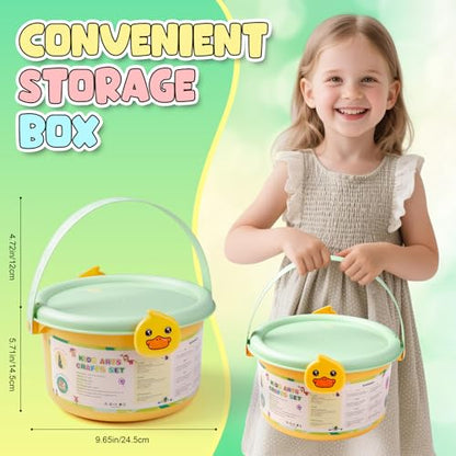 Sundaymot Kids Arts and Crafts Set 2000+ Piece DIY Craft Supplies Kit | with Assorted school supplies Accessories for Boys & Girls Ages 6-12, School Classroom Projects, Gifts for Boys and Girls
