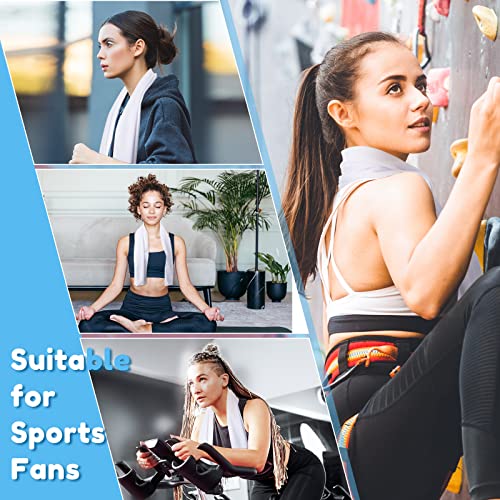 Sublimation Cooling Towels 40" x 12" Breathable Soft Ice Towel Chilly Yoga Towel Microfiber Gym Towels Workout Towel for Neck and Face for Yoga, Sports, Golf, Gym, Camping, Running, Hiking
