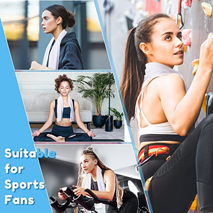 Sublimation Cooling Towels 40" x 12" Breathable Soft Ice Towel Chilly Yoga Towel Microfiber Gym Towels Workout Towel for Neck and Face for Yoga, Sports, Golf, Gym, Camping, Running, Hiking