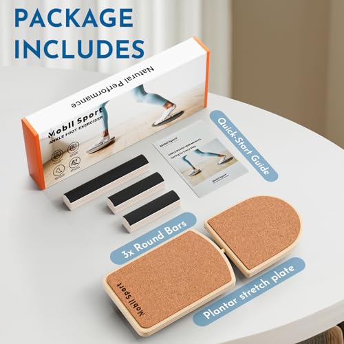 Cork Ankle Balance Board & Foot Strengthener