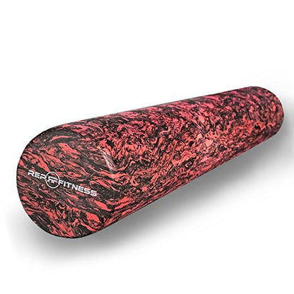 Rep Fitness Dense Foam Roller | 36" Muscle Recovery Tool | High Density Massage Cylinder | Back Pain Relief Equipment | Yoga Exercise Gear | Trigger Point Therapy Roller - size: 6x36”