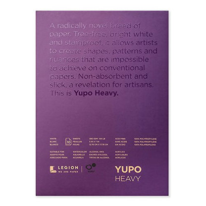 Yupo Paper Painting and Drawing, Multi 5-x-7-Inch
