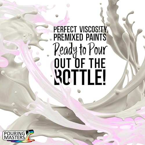 Pouring Masters Violet Interference Pearl Special Effects Acrylic Pouring Paint - Premium 8-Ounce Pre-Mixed Fluid Acrylic Paint - Fluid Art Supplies for Canvas, Wood, Paper, Tile & Rocks - color: Violet, size: 8 Fl Oz (Pack of 1)