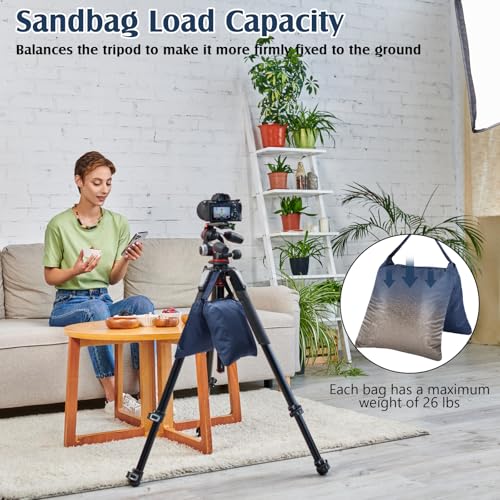 Nuogo Photography Sandbags Heavy Duty Weight Bags - color: Dark Blue