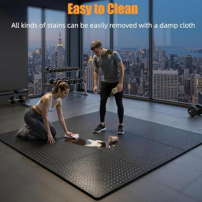 ZENY 24 Pack EVA Foam Puzzle Exercise Mat Tiles, 3/4 Inch Extra Thick