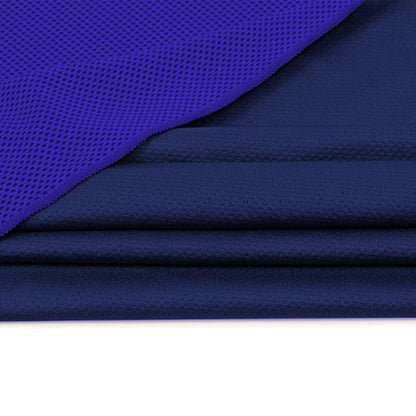 Cooling Towel (Pack of 20, 40"x12") with Pouches for Sports - color: 5grey5dlblue5purple
