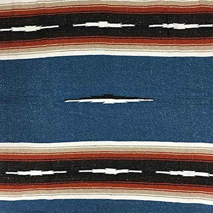 Open Road Goods Mexican Diamond Blanket - XL Heavyweight Yoga Blanket – Handmade in Mexico - Thick Boho Serape Saltillo Style Throw for Beach, Picnic, Home, Camping and More! (Harvest Moon) - color: Harvest Moon