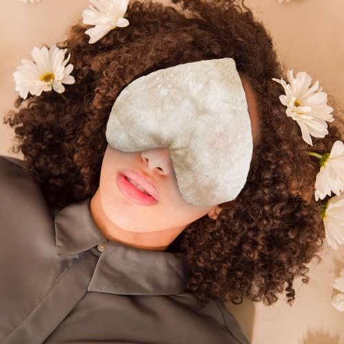 Stillnus Weighted Heart Eye Pillow & Eye Mask – Luxury Gift, Earth
