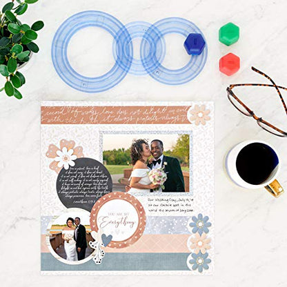 Custom Cutting System Patterns by Creative Memories (Circle (Set of 3)) - size: Circle (Set of 3)