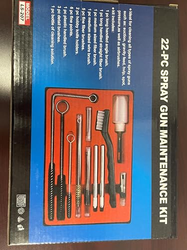Dedoes 22-Piece Paint Sprayer Cleaning Kit, Professional HVLP Sprayer Maintenance Tools