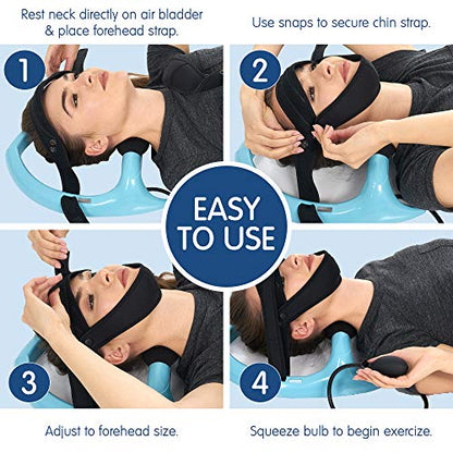 Posture Neck Exercising Cervical Spine Hydrator Pump Relief for Stiffness, Relieves Neck Pain