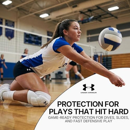 Under Armour Volleyball Knee Pads, Set of 2 - color: White, size: Medium