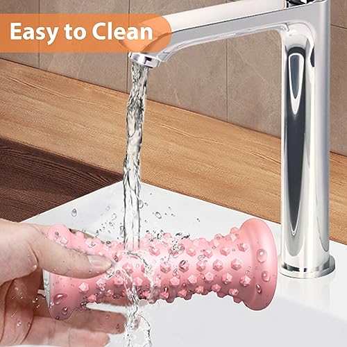 BESKAR Foot Massager Roller for Plantar Fasciitis Relief - color: Pink